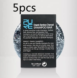 Handgeëxtraheerde zeep, shampoo, bamboe houtskool shampoo, zeep Nexora Store