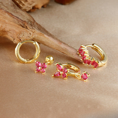 Diamond Butterfly Ear Ring Ear Clip Ear Studs Earring Set Nexora Store