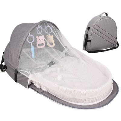 Babybed Reiszonbescherming Klamboe Met Draagbare Wieg Baby Opvouwbare Ademende Baby Slaapmand Ritchy's Shop