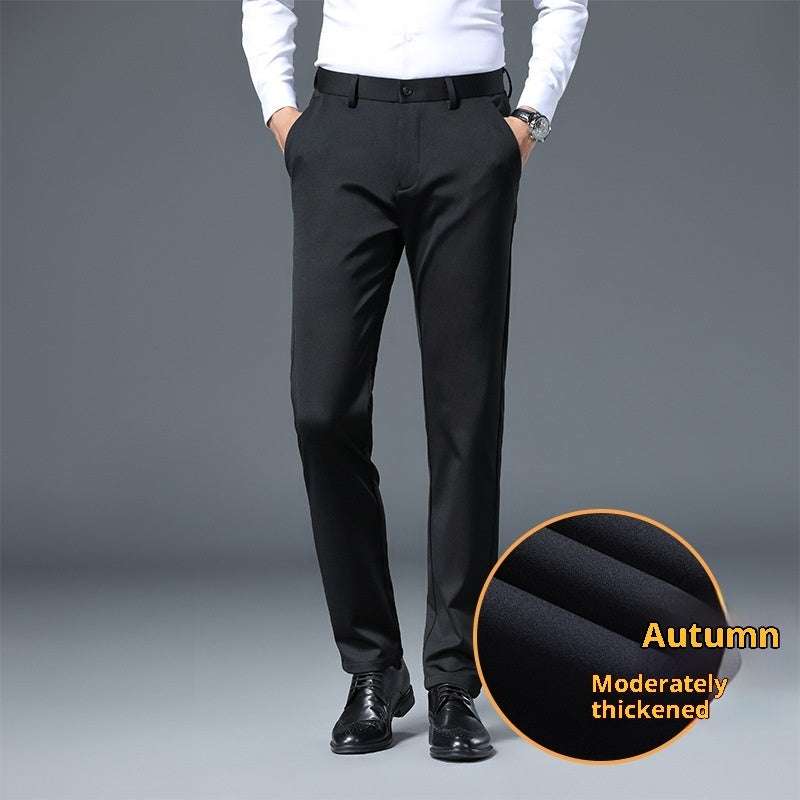 Draping Slim-fit Stretch Casual Pants For Men Nexora Store