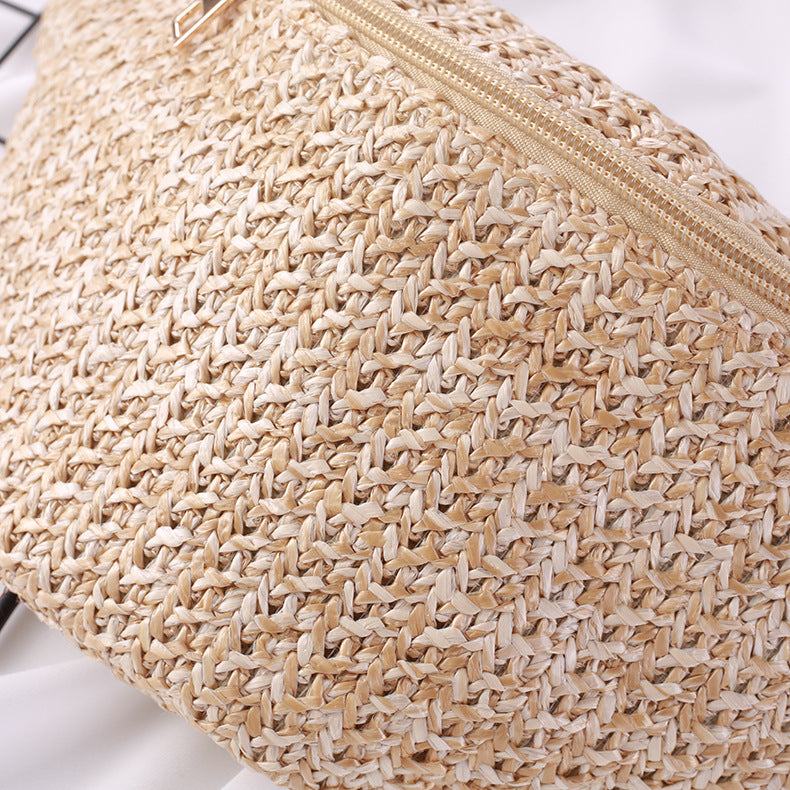 Mode Crossbody One-shoulder gebreide mini heuptas voor dames Nexora Store