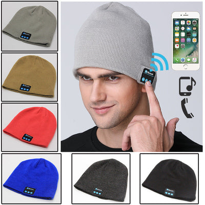 Europese en Amerikaanse draadloze outdoor headset gebreide muts multifunctionele muziekmuts Nexora Store