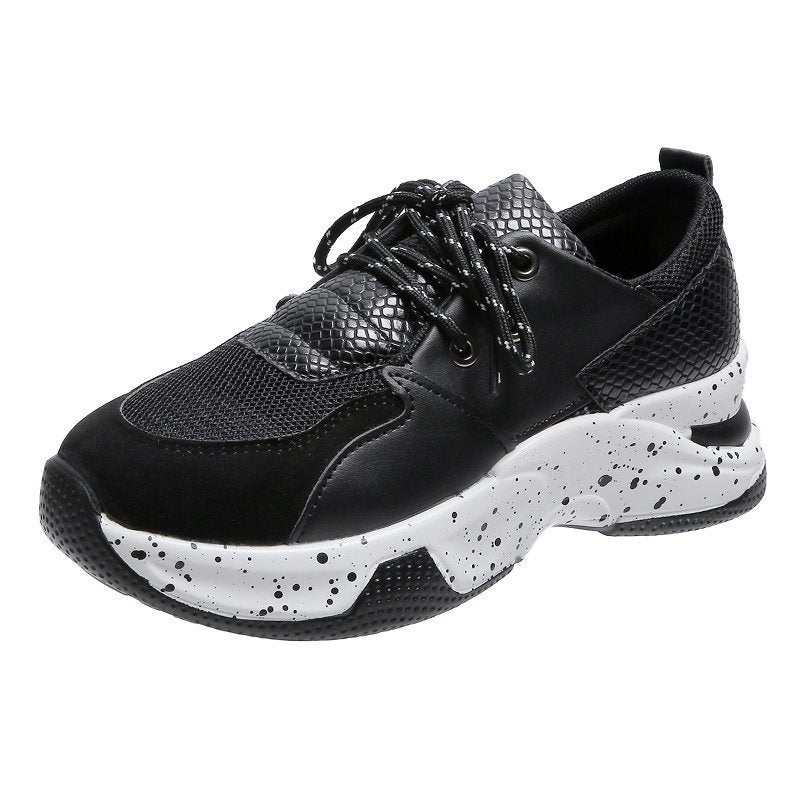 Luipaardprint Sneakers Dames Veterschoenen Wandel- en Hardloopschoenen Sportschoenen Nexora Store