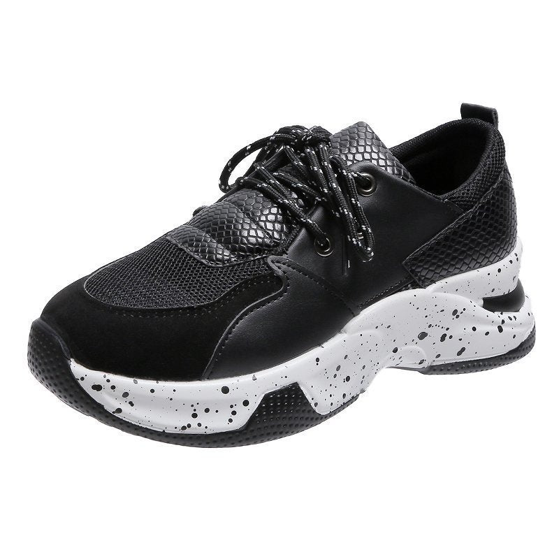Luipaardprint Sneakers Dames Veterschoenen Wandel- en Hardloopschoenen Sportschoenen Nexora Store