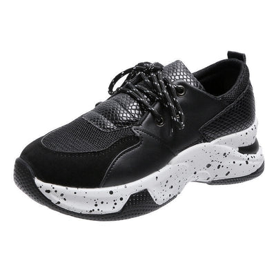 Luipaardprint Sneakers Dames Veterschoenen Wandel- en Hardloopschoenen Sportschoenen Nexora Store