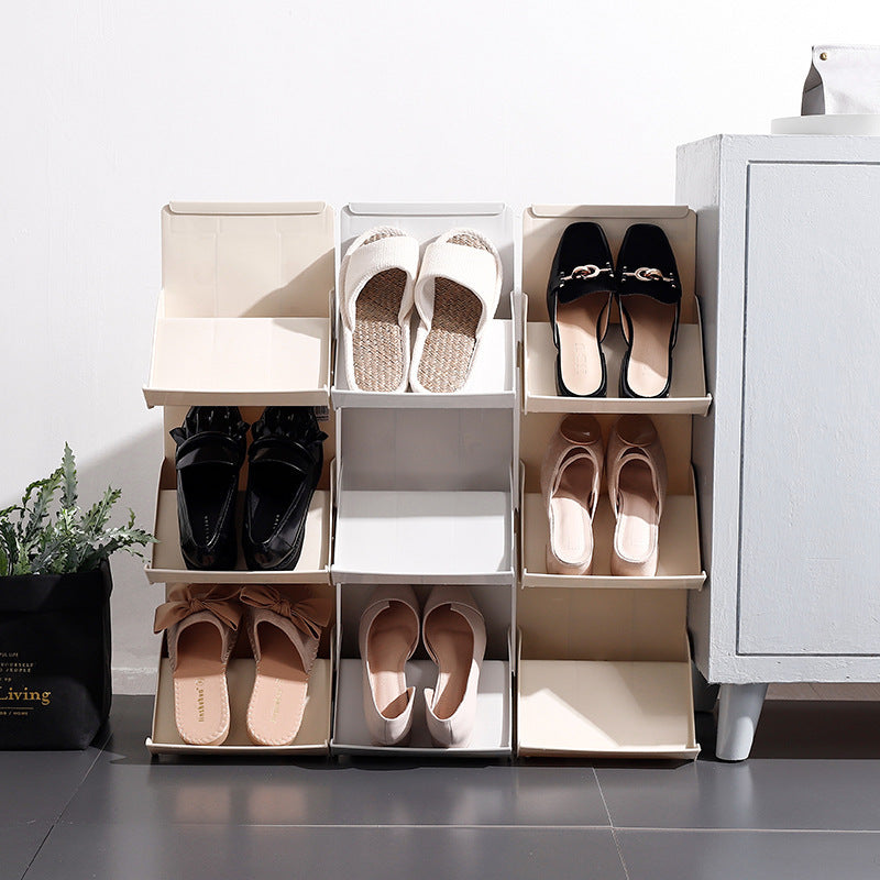 Schoenenrek Thuis Stapelbaar Meerlaags Schoenenrek Organizer Voor Elke Gelegenheid Schoenenopslag Ruimtebesparend Nexora Store