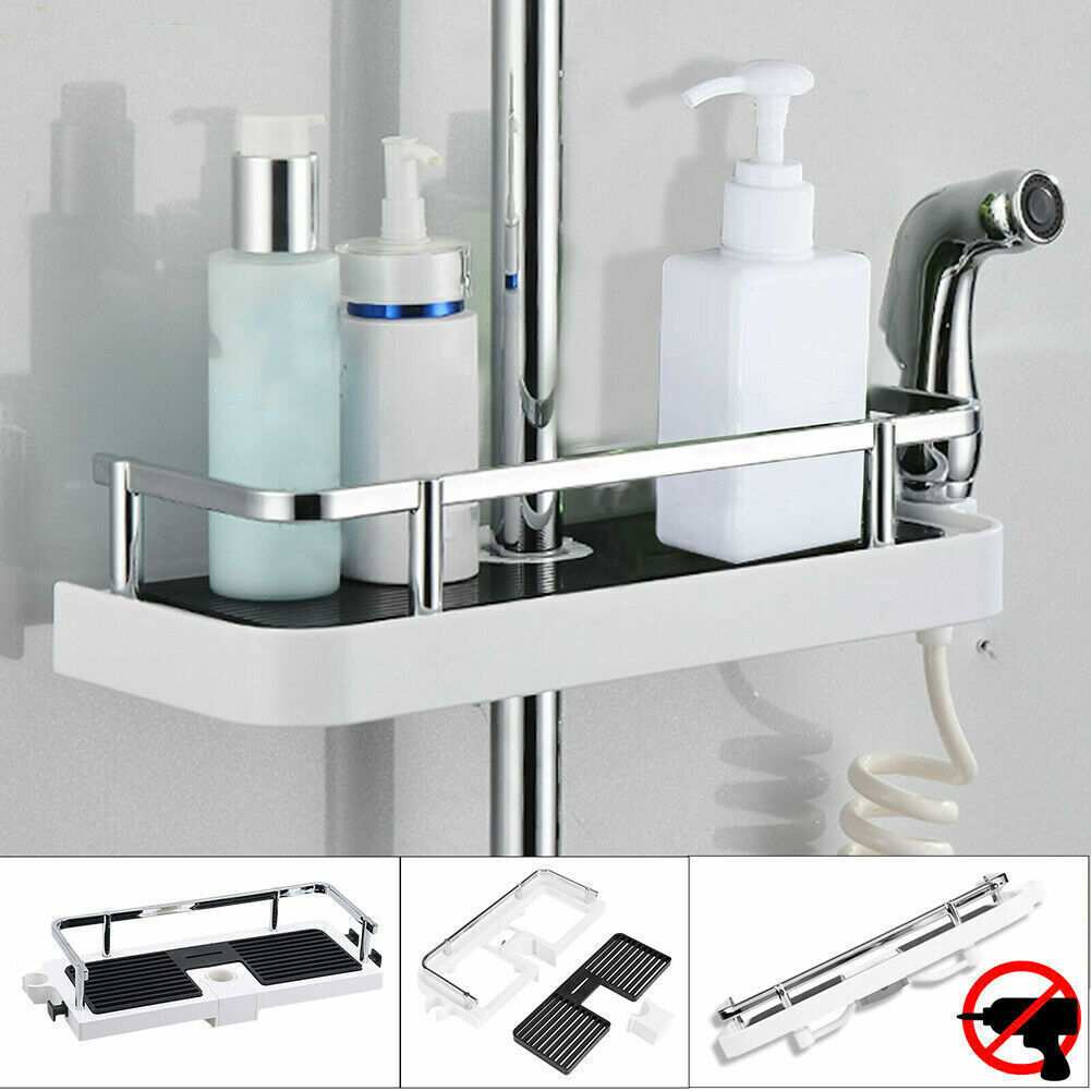 Doucheplank zonder boren Badkamer Douche Caddy Rek Opbergorganizer UK Ritchy's Shop