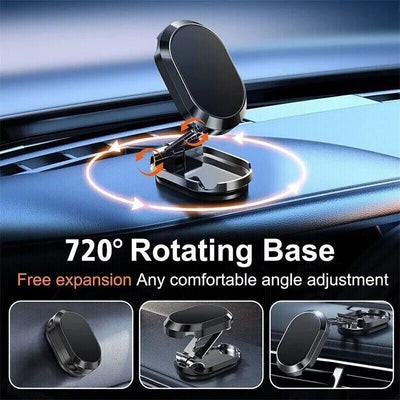 Magnetische telefoonhouder voor in de auto, dashboardmontage, magnetische roestvrijstalen autotelefoonhouder - dashboardmontage, waterbestendig, draaibaar Ritchy's Shop