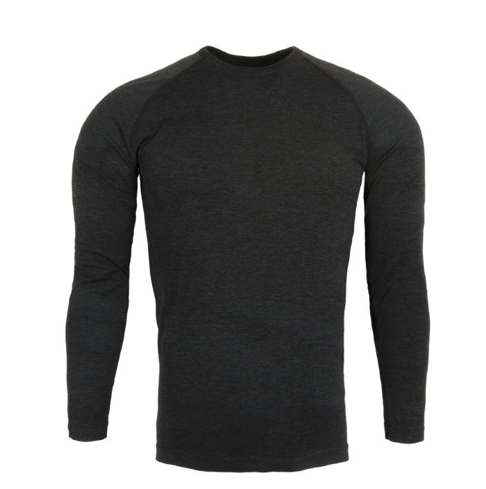 Naadloze lange mouwen rits training fitness outdoor sterke top slim fit Nexora Store