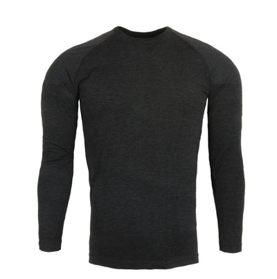 Naadloze lange mouwen rits training fitness outdoor sterke top slim fit Nexora Store