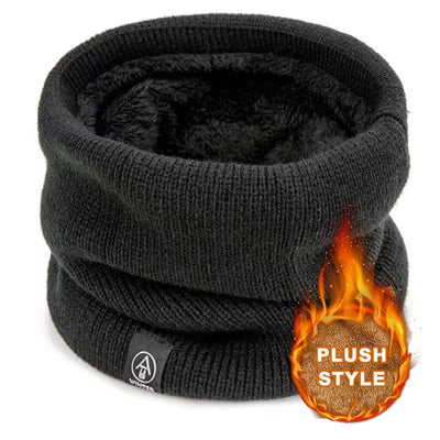 Mode zachte gebreide nekwarmer sportsjaal dames heren gezichtsbedekking winter schaatsen hardlopen warme sjaals dikke koudebestendige kraag Ritchy's Shop