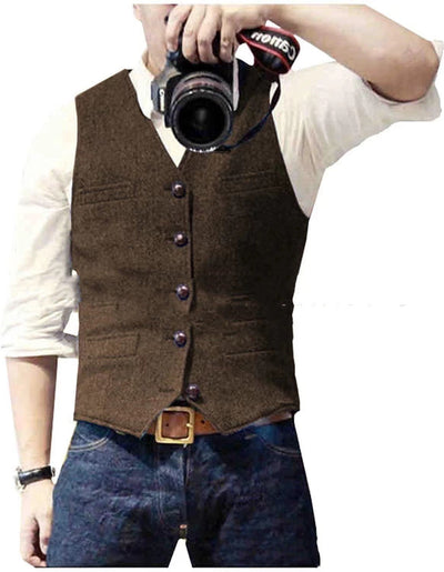 Suit Vest Best Man Wedding Nexora Store