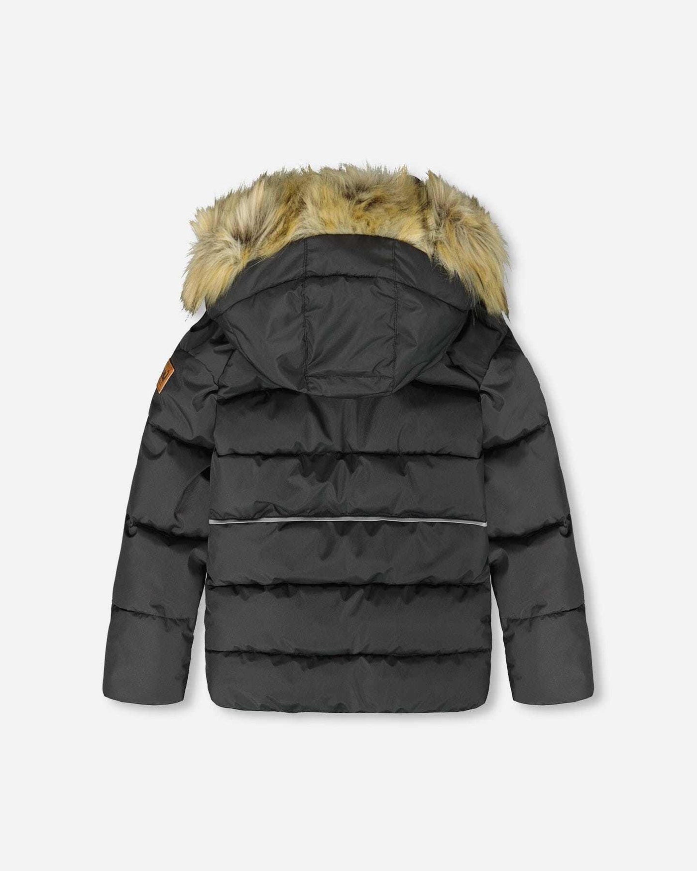 Puffy Winter Jacket Black Deux par Deux