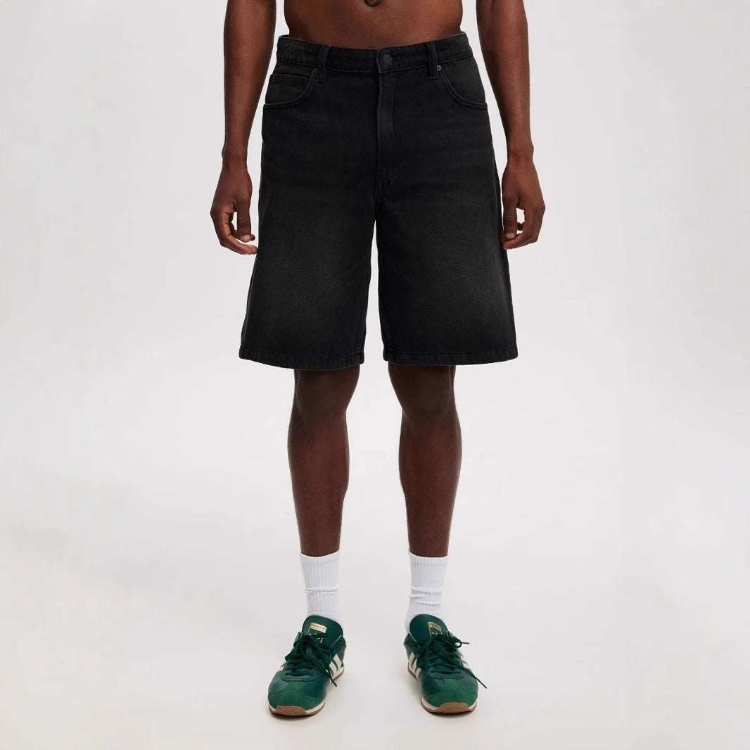 Losse, bijpassende jeans voor heren, middellange broek Nexora Store