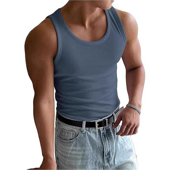 Heren workout fitness T-shirt met ronde hals Nexora Store