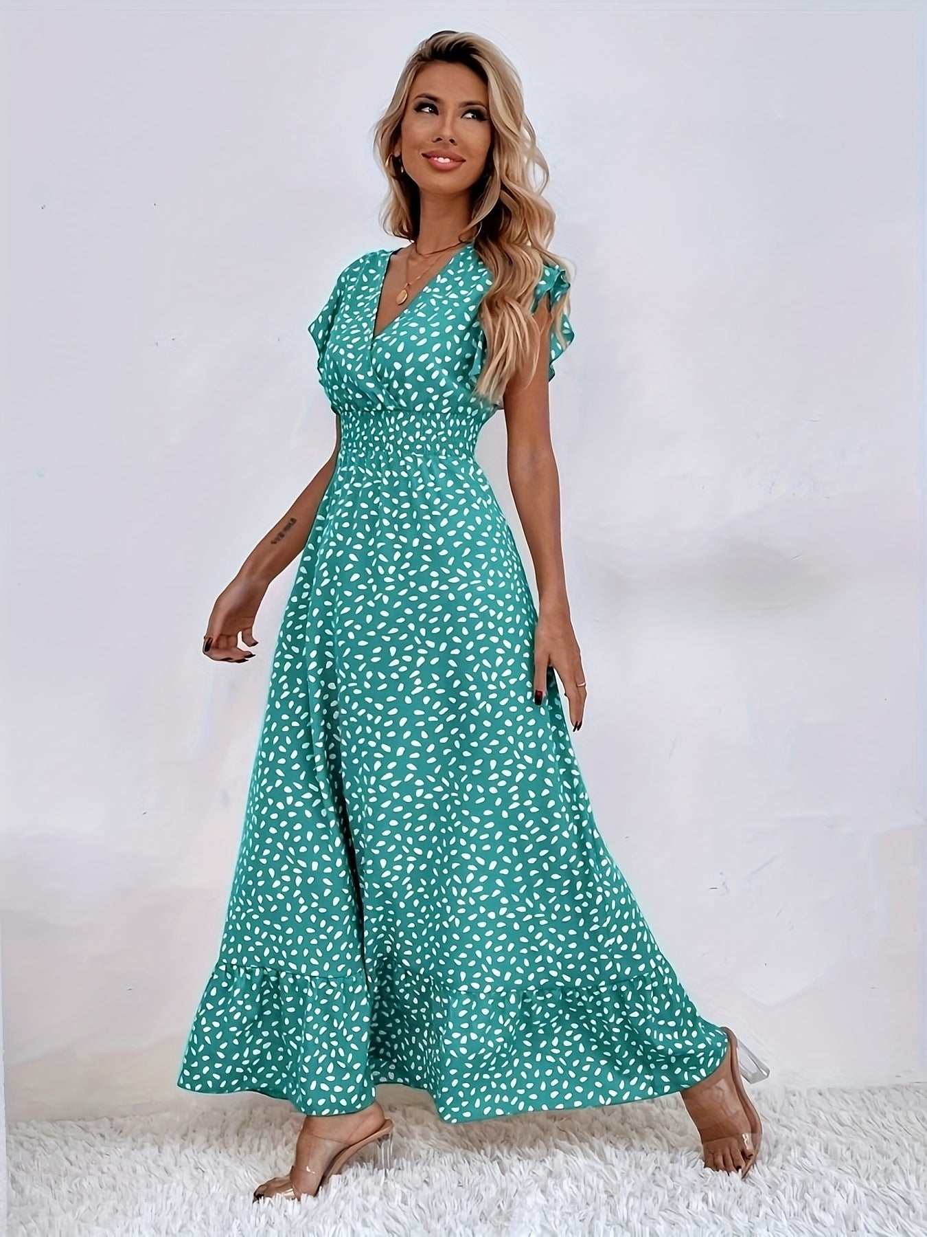 Bohemian Fashion Veelzijdige Bedrukte Jumpsuit Nexora Store