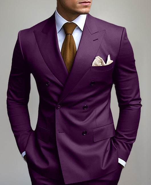 Nieuw bedrukt herenpakjasje met posterieure mediane split Nexora Store