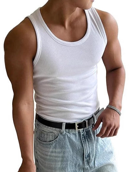 Heren workout fitness T-shirt met ronde hals Nexora Store
