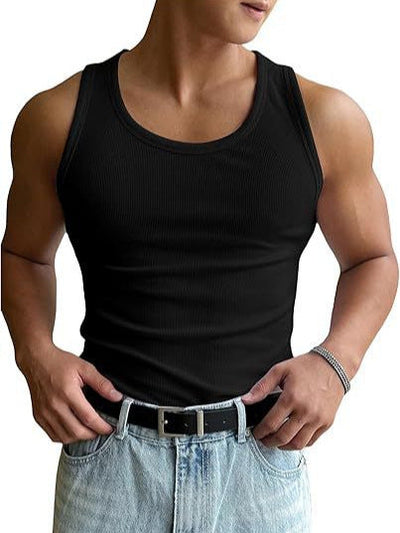 Heren workout fitness T-shirt met ronde hals Nexora Store