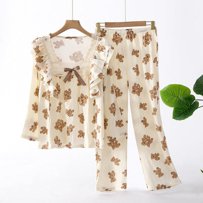 Strikbeerpak Zomerhuis Korte mouwen Broek Pyjama Nexora Store
