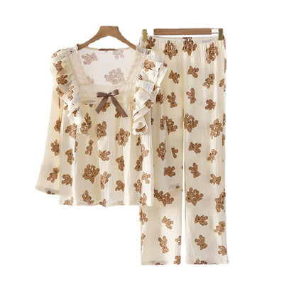 Strikbeerpak Zomerhuis Korte mouwen Broek Pyjama Nexora Store