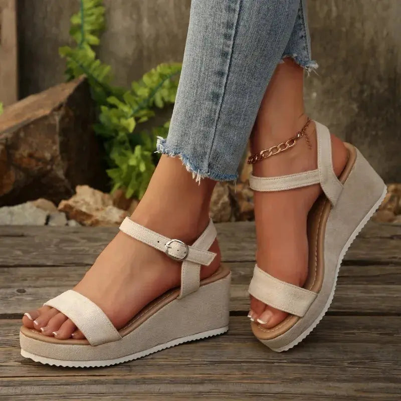 Nieuwe zomer dames wedges