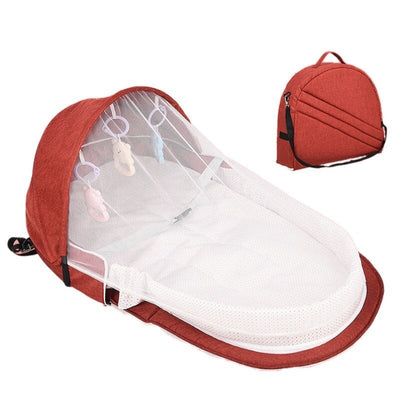 Babybed Reiszonbescherming Klamboe Met Draagbare Wieg Baby Opvouwbare Ademende Baby Slaapmand Ritchy's Shop