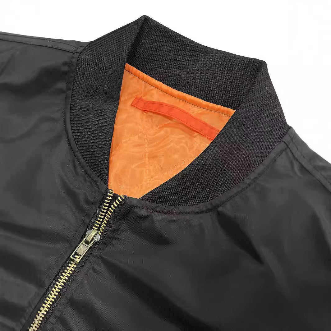 Herenjas Nieuwe lente herfst Heren honkbaljacks Piloten Heren bovenkleding Jas Rits Herenuniform Ritchy's Shop