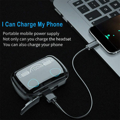 TWS Draadloze 5.1 Waterdichte Bluetooth Sport Oordopjes Ritchy's Shop