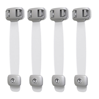 Veiligheidsslot voor baby's, anti-clip handdeur, kastsloten voor koelkast, ladekast, veilig slot voor kinderen, geen gereedschap of boren, kindveilige kastbeveiliging, ladedeursloten voor kastdeuren Ritchy's Shop