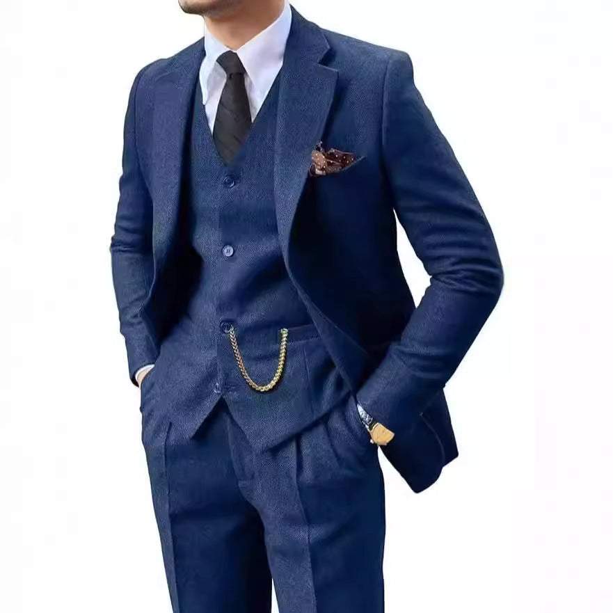Herringbone Herenpak Slim Fit Nexora Store