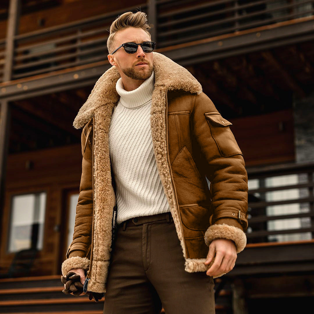 Winterjas Heren Militaire Fleece Warme Jassen Heren Bontkraag Jassen Leger Tactische Jas Ritchy's Shop