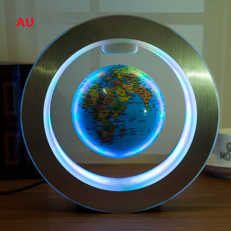 Ronde LED wereldkaart zwevende bol magnetische levitatielamp anti-zwaartekracht magie Nexora Store