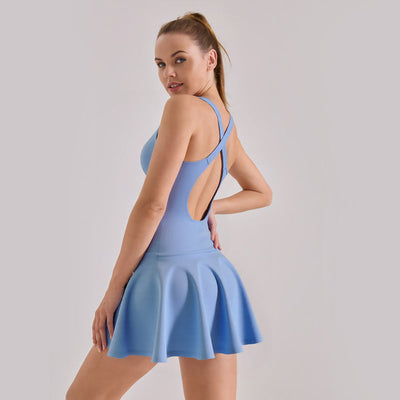 Jurken met hoge stretch, nieuwe zomerse nude anti-wandel sportjurken Mijn winkel