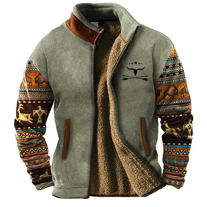 Mode Casual Heren Fleece Jas Ritchy's Shop