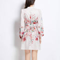 Franse Retro Mode Jurk Vrouwen Nexora Store