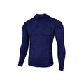 Naadloze lange mouwen rits training fitness outdoor sterke top slim fit Nexora Store