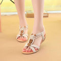 Koreaanse stijl dames platte sleehak sandalen Ritchy's Shop
