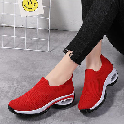 Sneakers Dames Air Cushion Mesh Ademende Hardloopschoenen Nexora Store