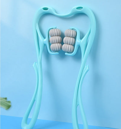Multifunctionele handmatige nekmassage-apparaat met zes wielen, massage-relief-roller, massage-instrument Nexora Store