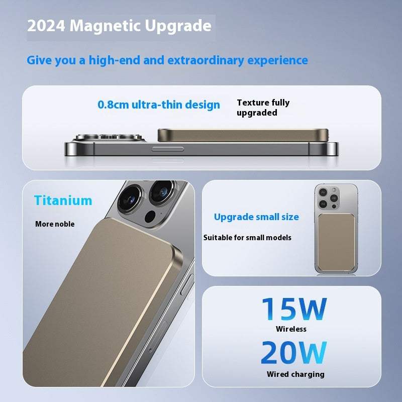 Magsafe Magnetic Wireless Fast Charging Mobile Power Supply Nexora Store