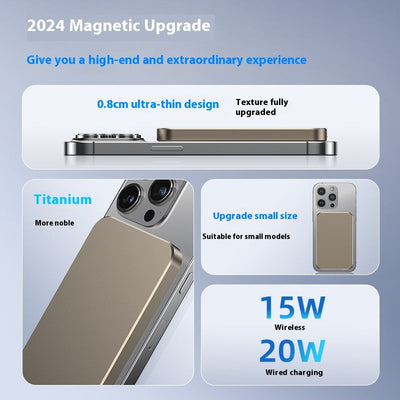 Magsafe Magnetic Wireless Fast Charging Mobile Power Supply Nexora Store