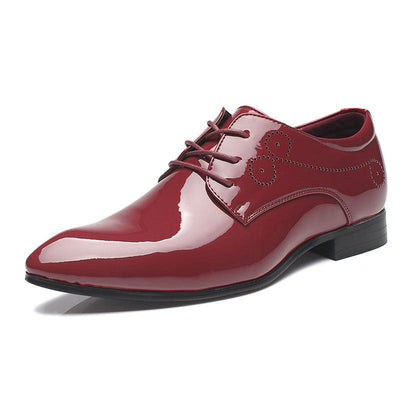 Heren leren schoenen Heren zakelijke casual kledingschoenen Zakelijke casual leren schoenen Instappers Zwarte rijschoen voor heren Ritchy's Shop