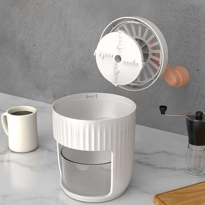 Handbediende ijsschaafmachine, kleine huishoudelijke ijscrusher, handbediende smoothiemachine, hagelijsmachine, keukengadgets Ritchy's Shop