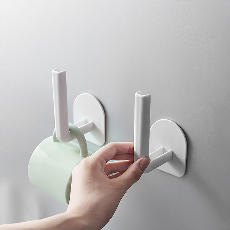Creatieve plastic filmhouder zonder gaten om de pot op te hangen Nexora Store