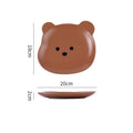 Home Cartoon schattig beervormig dinerbord Nexora Store
