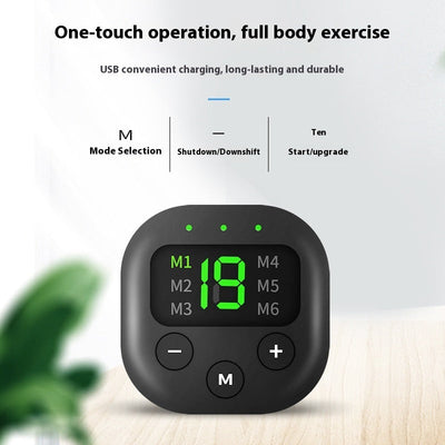 Slimme taille-shaping riem Luie buikspierstickers Fitnessapparatuur Indoor Fitness Buikcontractie Nexora Store