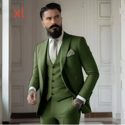 Heren Slim Fit Effen Kleur Business Pakset Nexora Store