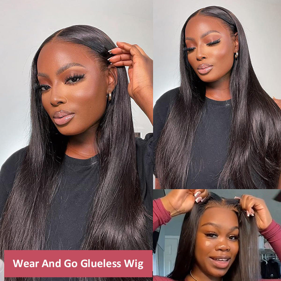 Glueless Wig Human Hair Straight Wig Nexora Store