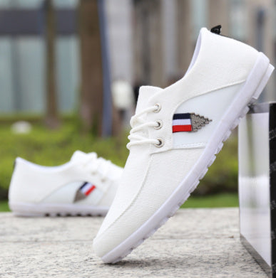 Herenschoenen met zachte zolen van canvas, sport- en vrijetijdsschoenen van Old Beijing, schoenen van erwten Ritchy's Shop